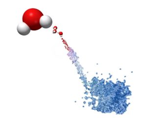 Molecole di EPS con Acqua