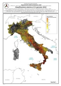 Classificazione Sismica Italia 2019