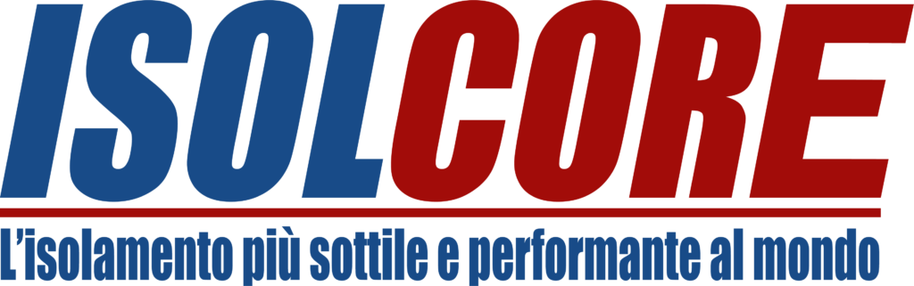 Logo Isolcore. L'isolamento più sottile e performante al mondo